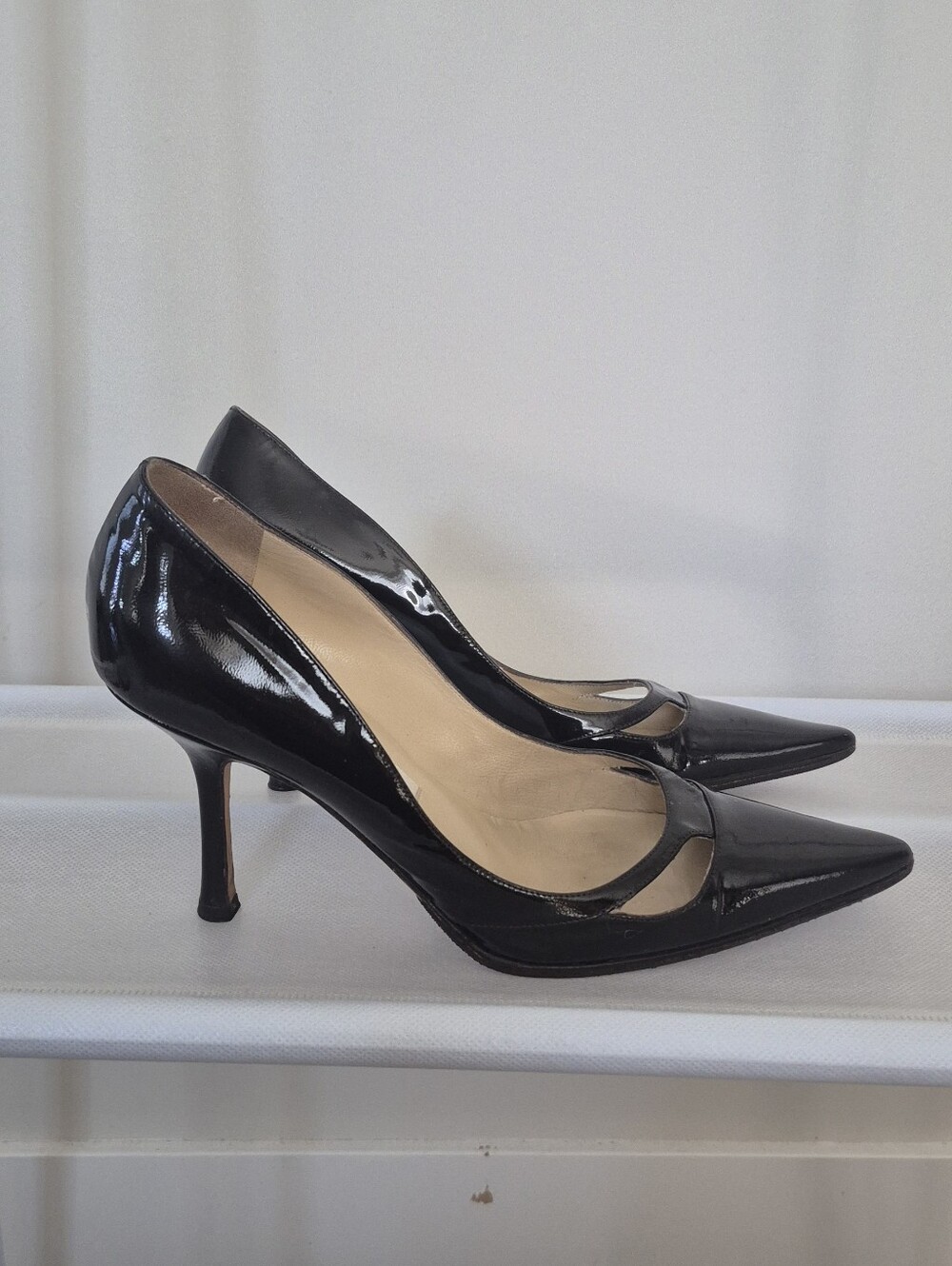 Jimmy Choo Chocolate Brown Heels 7.5